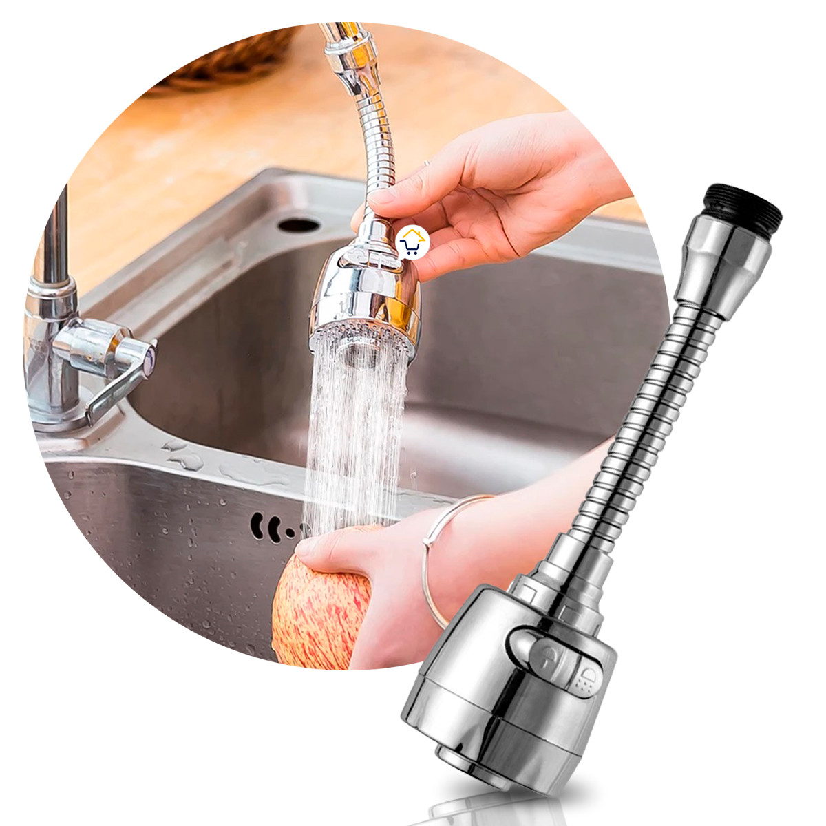 Ahorrador Agua Flexible Grifo FIL3